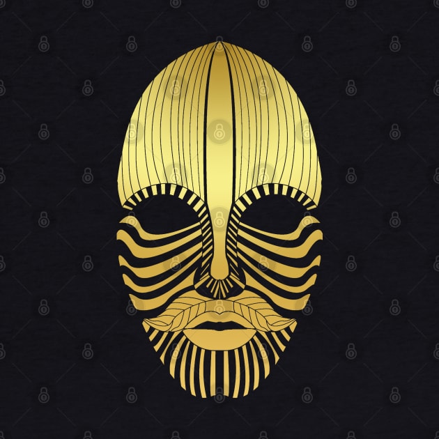 Mask Of Gold by Manar Khaskia